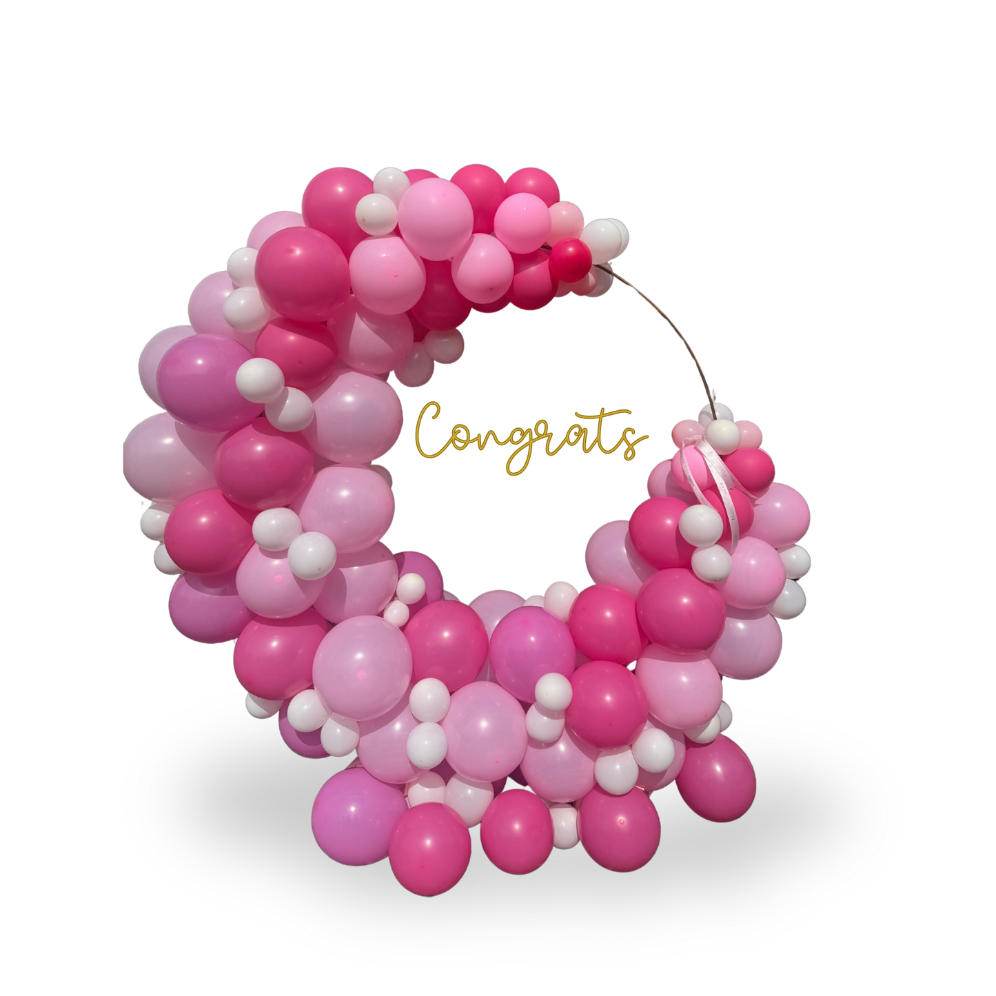 Pink Arc Balloons