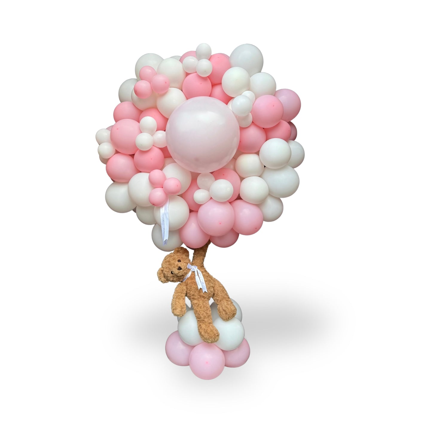 Pink Balloons & Teddy