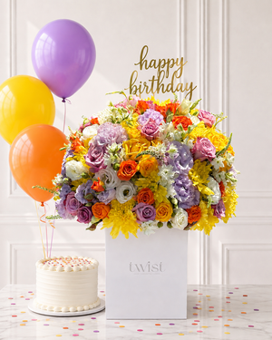 Colorful Birthday Box
