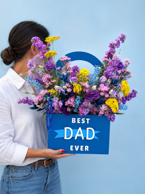 Best Dad Ever – Blue Keepsake Box