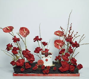 Oriental Red Display