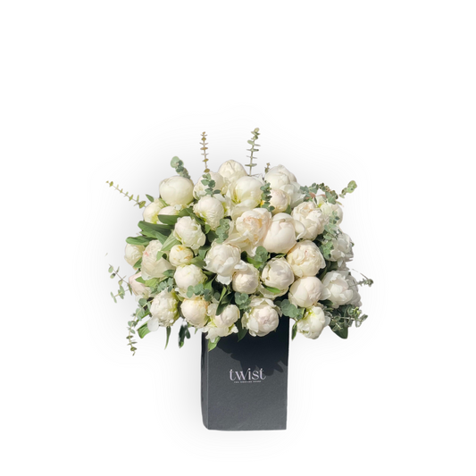 White Peonies