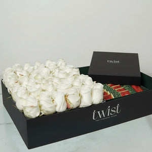 White Roses & Chocolate