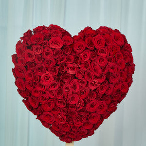 Red Heart Roses