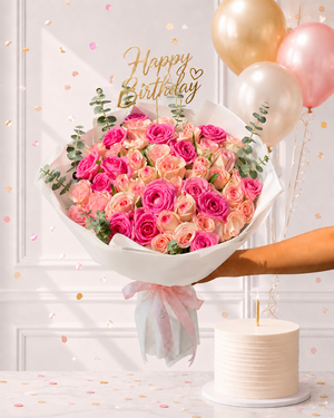 Vibrant Rose Bouquet
