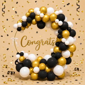 Congrats Balloons Arch