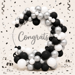 Congrats Balloons Arch