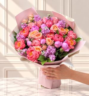 Sunset Peonies