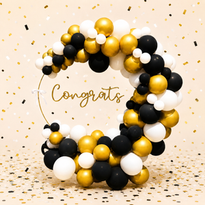 Congrats Balloons Arch