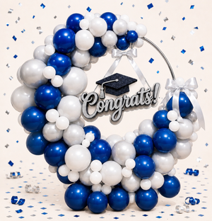Blue Arc Balloons