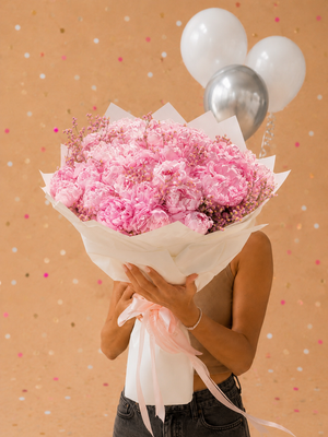 Peony Dreams Graduation Bouquet