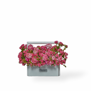 Wooden Floral Basket