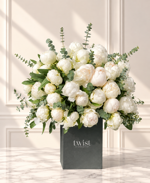 White Peonies