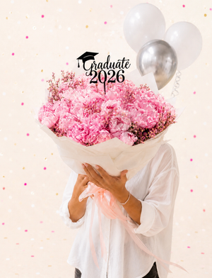 Peony Dreams Graduation Bouquet