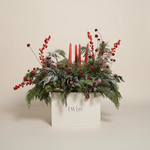 Holiday Hearth Planter