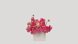 Mom’s Floral Bliss - White