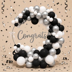 Congrats Balloons Arch