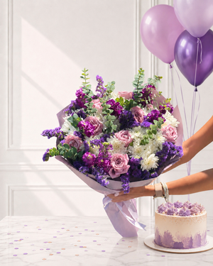 The Purple Bouquet