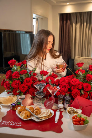 Valentine Breakfast Table