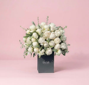 White Peonies