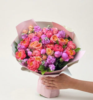 Sunset Peonies